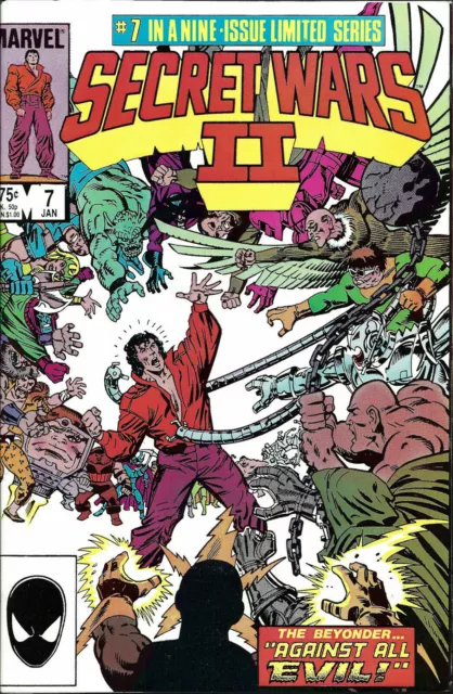 Secret Wars II #7 January 1986 Marvel Comic Book (NM)