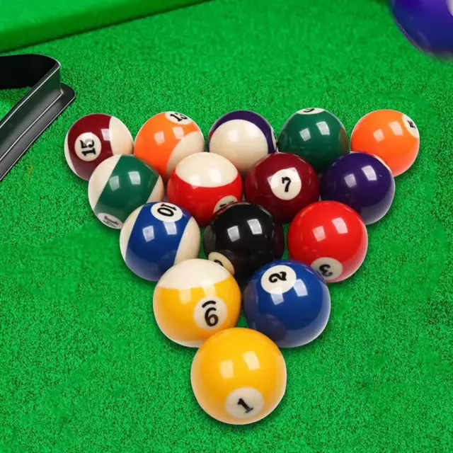 16pcs Billiard Balls Set Billiard Equipment 5.7cm Billiard