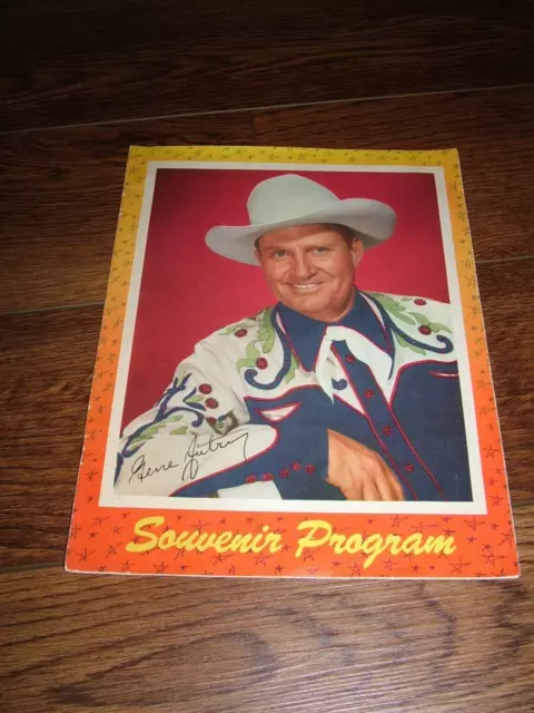 1950s Gene Autry/Annie Oakley Souvenir Program