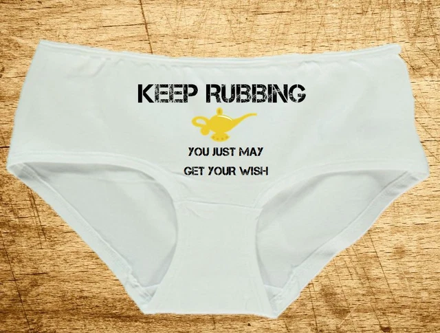 Culotte Personnalisée Pour Enterrement De Vie De Jeune Fille / Mariage - Fruit Of The Loom