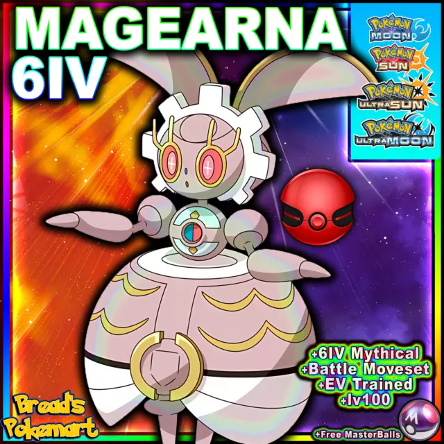 ✨ Shiny NECROZMA 6IV Event ✨ Pokemon Ultra Sun and Moon 3DS 🚀 Legendary  +EVs