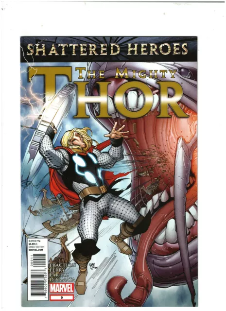 The Mighty Thor #9 Marvel 2012 Matt Fraction Shattered Heroes NM- 9.2