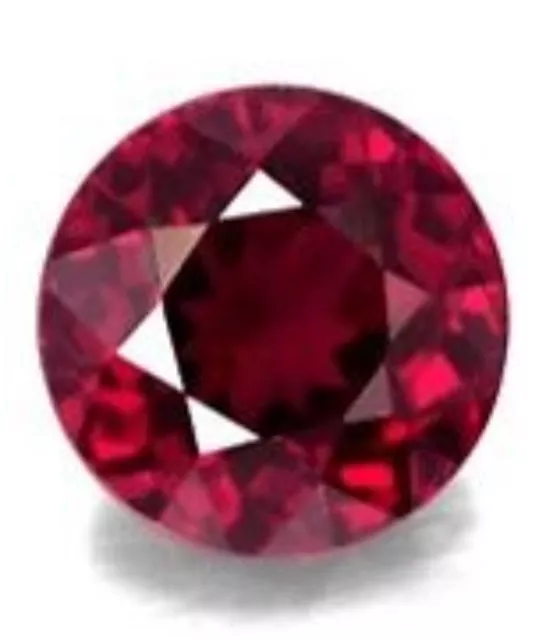 1mm ROUND NATURAL RED RHODOLITE GARNET GEM GEMSTONE