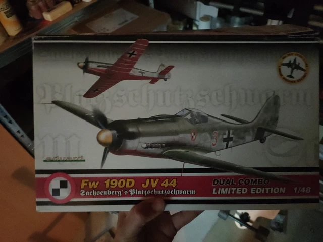eduard 1/48 Fw190D JV44 DUAL COMBO EDUARD FOCKE WULF FW 190 D JV44