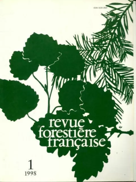 2432003 - Revue forestière française n°1 1998 - Collectif