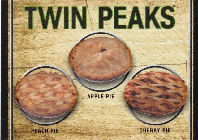 Twin Peaks Rewards Card Scratch-N-Sniff Multi-Pie SS10