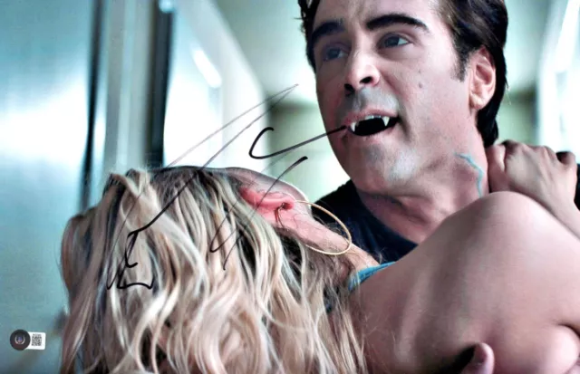 Colin Farrell Signed Autographed 11X17 Photo Fright Night Vampire BAS BH27993