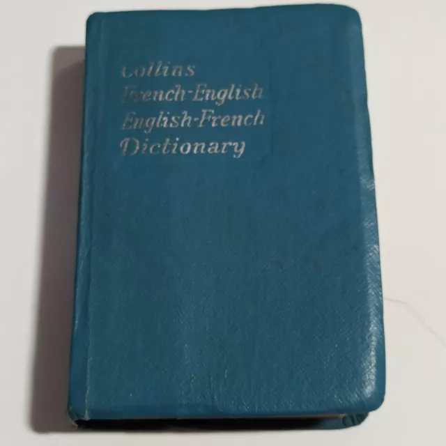 VINTAGE　Pre-owned　AU　French　1974　Dictionary　ENGLISH　COLLINS　Condition　$10.00　Pocket　Good　PicClick