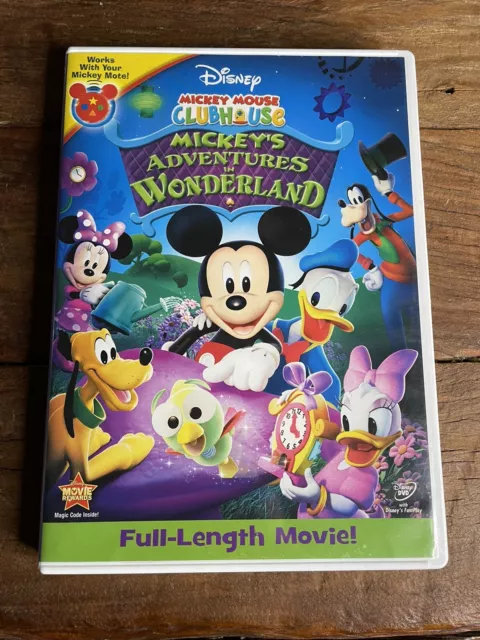 MICKEY MOUSE CLUBHOUSE-Mickeys Adventures In Wonderland - R1 - Full Length Movie