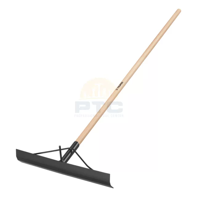 Truper JACO-20 20" concrete squeegee, 54" wood handle