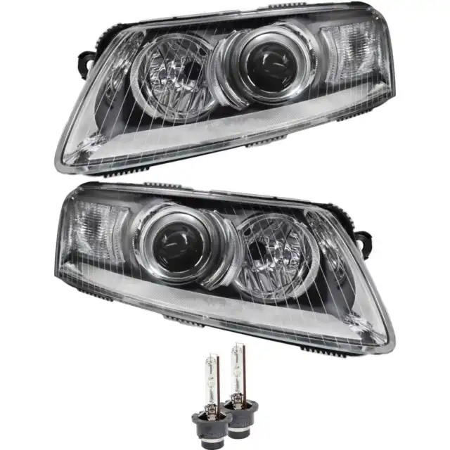 Xenon Headlight Set for Audi A6 (4F2) Year 11/04-09/08 D2S Incl. Osram Lamps