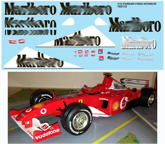 1/24 Missing Sponsor Decals For Ferrari F310 1996 Decal TBD1046 - Foto 4