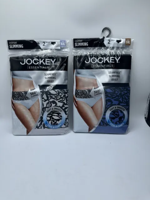 Jockey Women's Seamfree Slimming Brief Panties, Cooling Shapewear