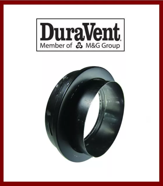 DURAVENT 6" DuraTech Vent Pipe- Finishing Collar with Adapter  #6DT-FC NEW!