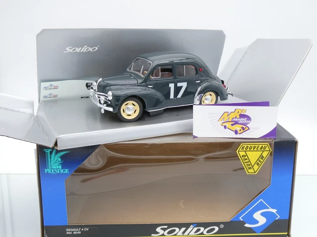 Renault 4CV (1997) SOLIDO 1/17 - Modélisme