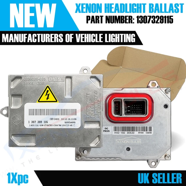 ALBosch D1S D1R Xenon Headlight Ballast 1 307 329 128 02 HID Control Unit Module For Audi A4 S4 TT, VW Touran FL, Passat CC, Mercedes-Benz B/C/S-Class