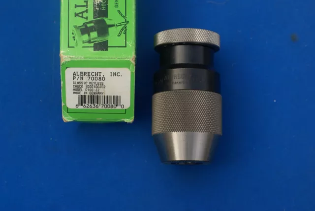 Albrecht Keyless Drill Chuck (70020) 0 to 3/8in 0 to 10mm