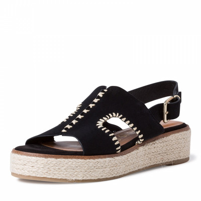 Tamaris Donna Zeppa Nero Tg UK 5 EU 38 