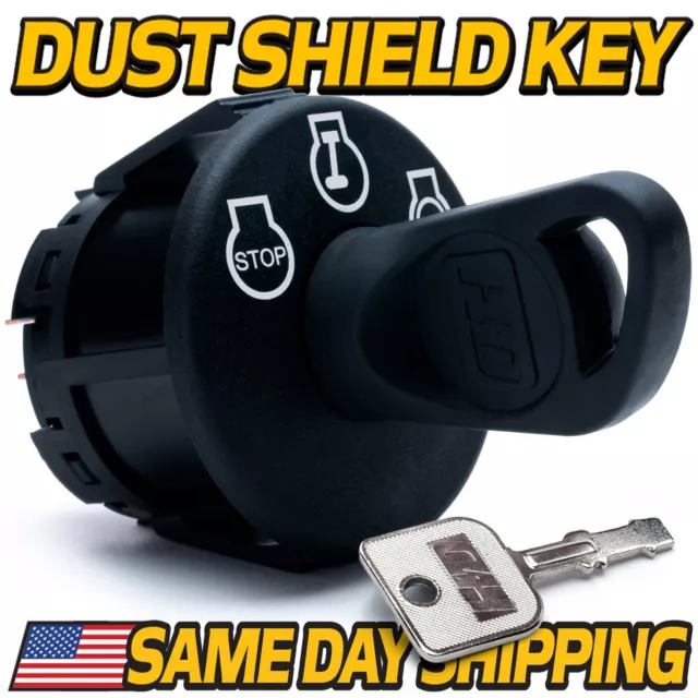 AM133596 Starter Ignition Switch fits John Deere w/Protective Umbrella Key