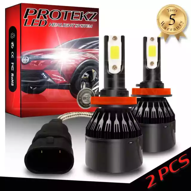 LED Headlight Bulbs Kit 9007 HB5 Car & Truck Halogen Replacement 6000K Cool Whit