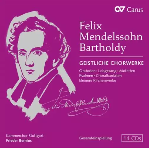 Felix Mendelssohn Felix Mendelssohn Bartholdy: Geistliche Chorwerke (CD)