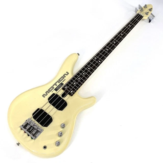 YAMAHA MB-III MOTION B White Electric Bass Guitar Shipping From