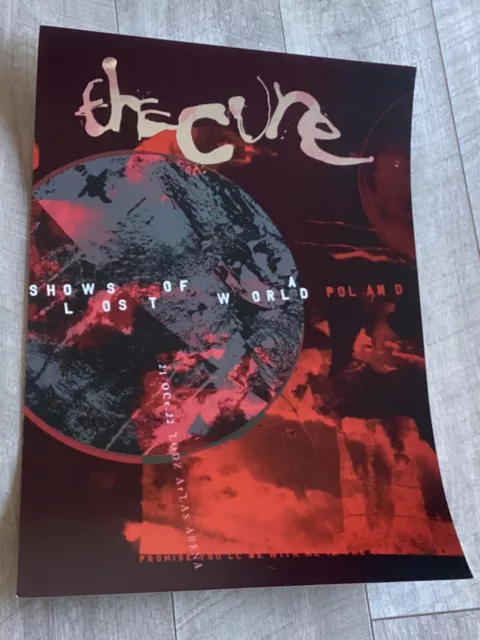 The Cure - Lodz Poland. Oct.2022 Show Official Memorabilia. Concert/Gig Poster!