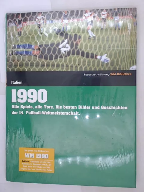 1990. Süddeutsche Zeitung WM-Bibliothek: Alle Spiele, alle Tore. Die besten Bild