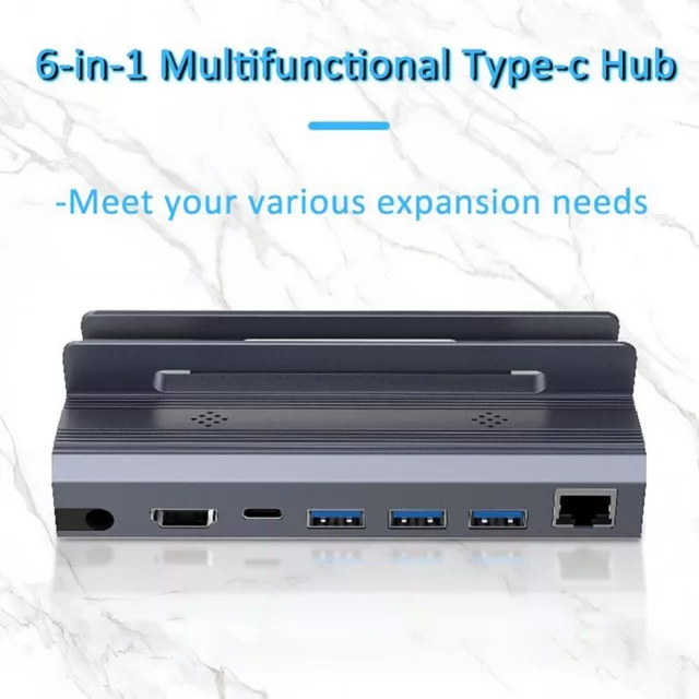 Type-c To HDMI Host Dock Hub Aluminum Alloy USB3.0 Hub  for Computer Phone