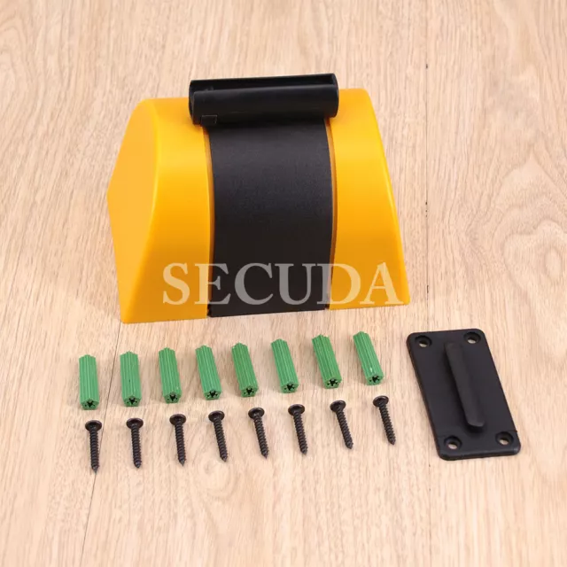 5M Retractable Barrier Tape Security Safety Crowd Control Warning Sign Belt UK