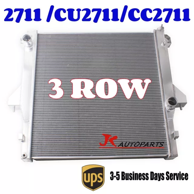 3 Row CC2711 Radiator For 2003-2009 Dodge Ram 2500 3500 5.9L 6.7L Diesel Cooling