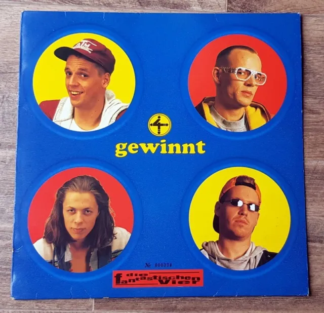 Die fantastischen Vier " 4 Gewinnt" LP Vinyl Rarität Nummeriert