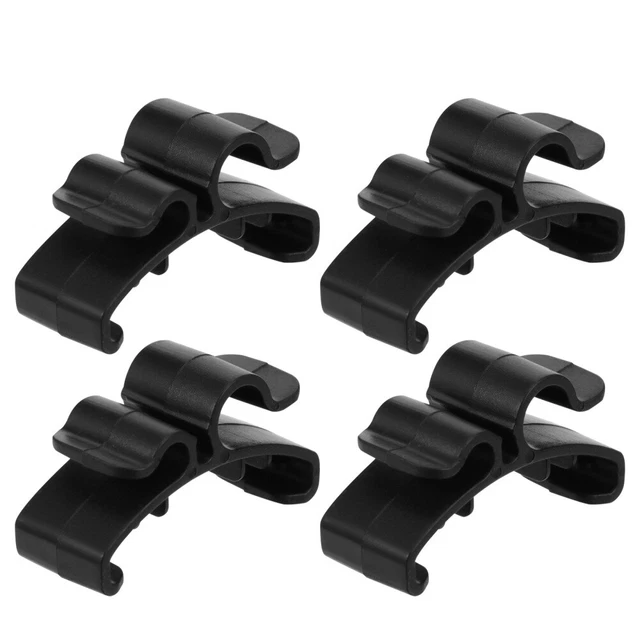 4 piezas clip de cable VR Abs juegos VR abrazaderas de fijación de cable Black