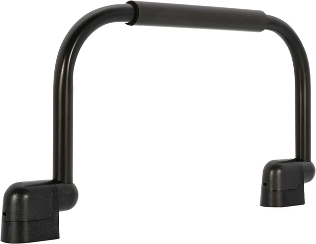 RV Trailer Door Grab Handle Adjustable Fold-Away Short Small Grab Handle Black