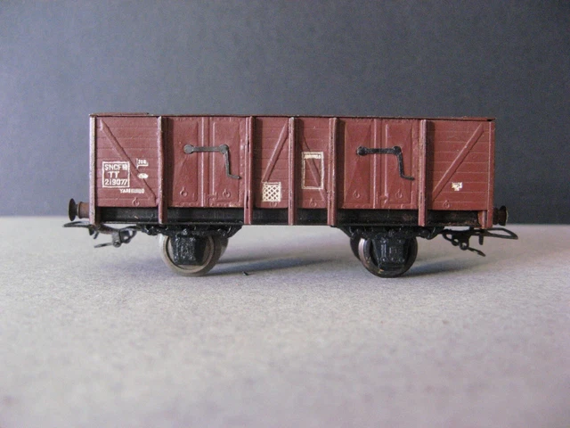 Roco 76725 HO - wagon tombereau Eaos gris E79 SNCF