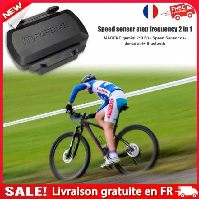 fr Gemini 210 Bluetooth ANT+ Speed Cadence Sensor for Garmin Bryton Bike Compute