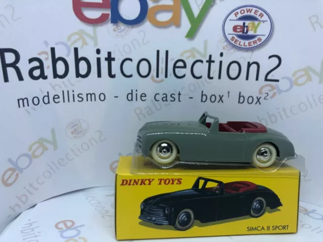 Die Cast " Simca 8 Sport " Deagostini Dinky Toys (Atlas) Scala 1-43