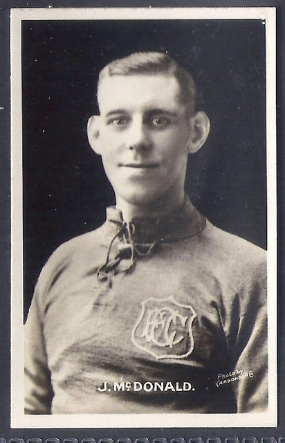 Thomson (Dc)-Football Signed Real Photos (English Mf22)1923- Everton - Mcdonald
