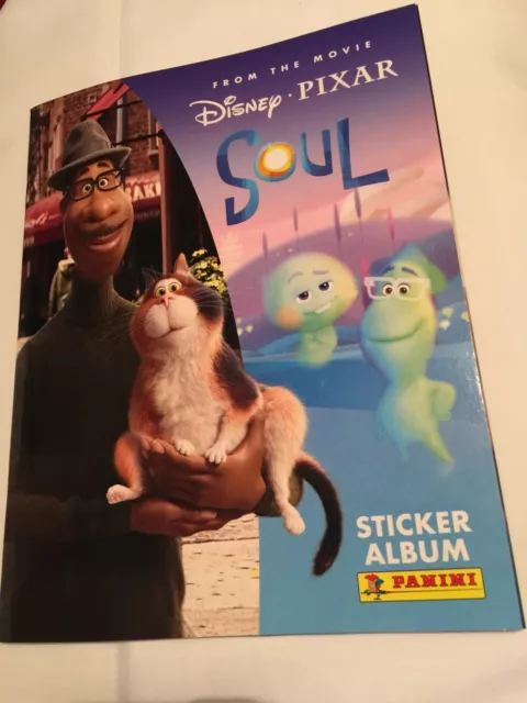 Soul Sticker Album - "6 Free Stickers & Card Holder" - Disney Pixar