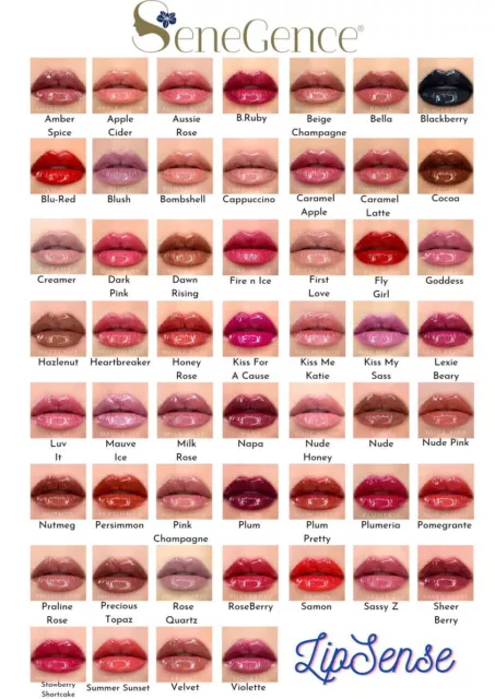 LipSense SeneGence Long lasting liquid Lip Colour  Glosses Make-up Skincare