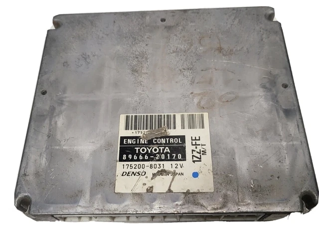2002 Toyota Celica GT 1.8L M/T Engine Computer Module ECM ECU | 89666-20170