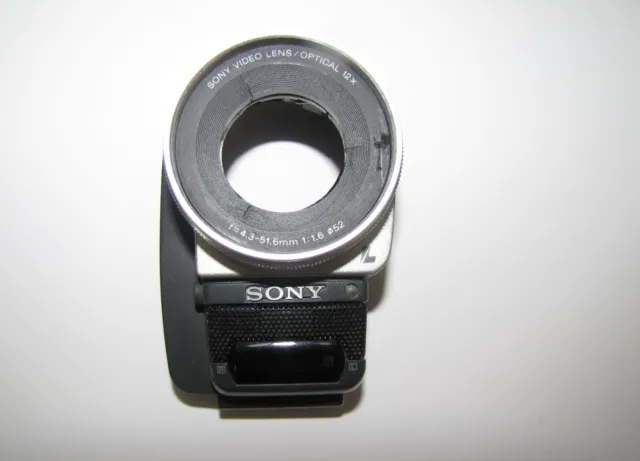 Cubierta frontal del cuerpo con anillo de enfoque manual para Sony DCR-TRV900 DCR-TRV900E