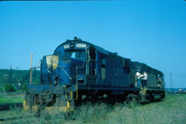 Delaware & Hudson (D&H) #5007 @ Mechanicville  R
