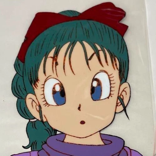 AKIRA TORIYAMA DRAGON Ball Z Bulma Anime Cel Manga Game £707.12 ...