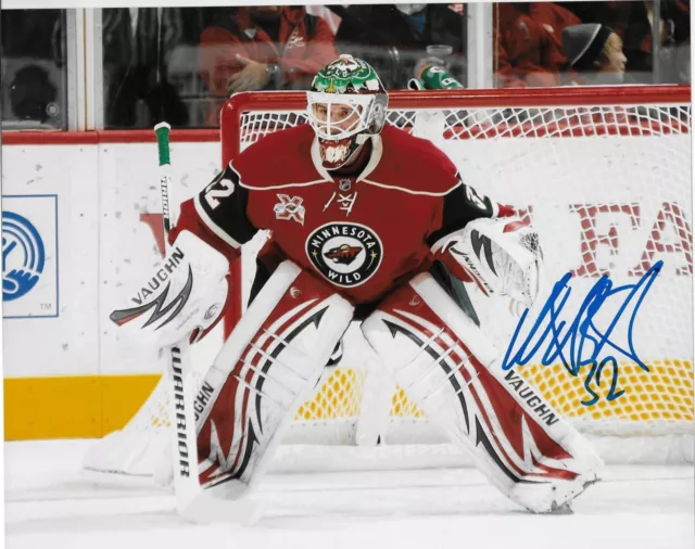 Autographed Minnesota Wild Niklas Backstrom Signed 8x10 Photo #1 Original