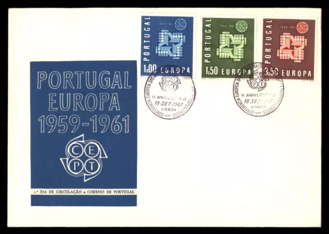 Mayfairstamps Portugal FDC 1961 Hands Europa Cept Combo Primer Día Cubierta aaj_0383