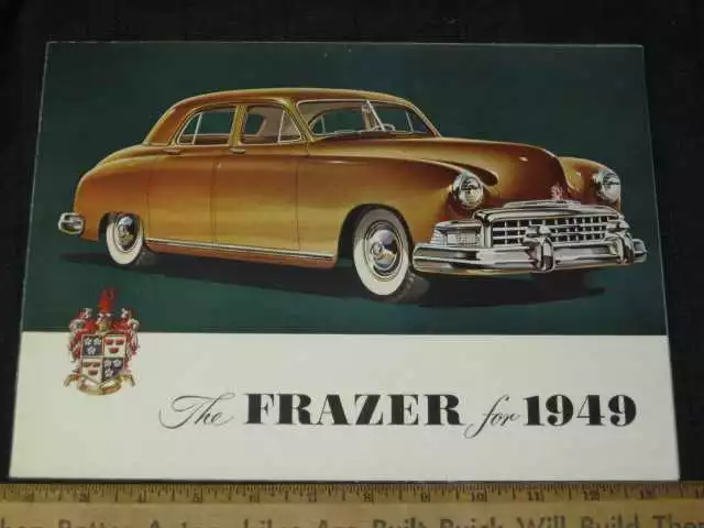 1949 Frazer Manhattan Folder Sales Brochure