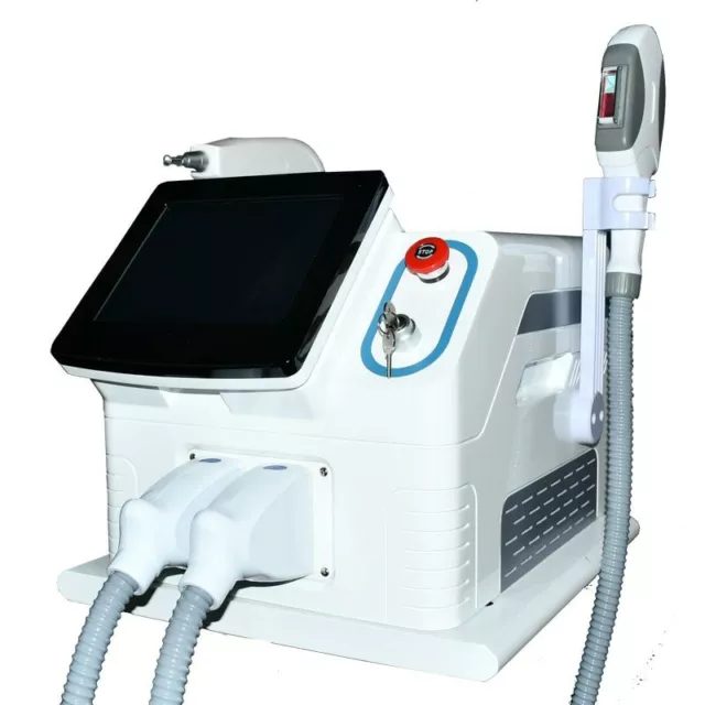 IPL Elight OPT depilazione permanente laser ND attrezzatura rimozione tatuaggi Yag