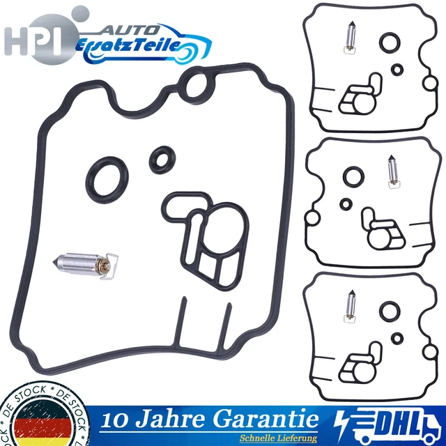 4x Keyster Vergaser-Reparatursatz KY-0628NR Für Yamaha XJ600 Diversion (1992-1995)