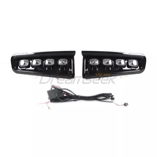 Pour Ford Bronco Everglades Raptor 21+ LED Feux Diurne DRL Brouillard Clignotant 2